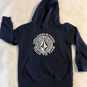 Volcom Kids Dark Blue Hoodie with Logo